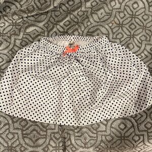 OshKosh B'gosh Navy Polka Dot Skirt 100% cotton